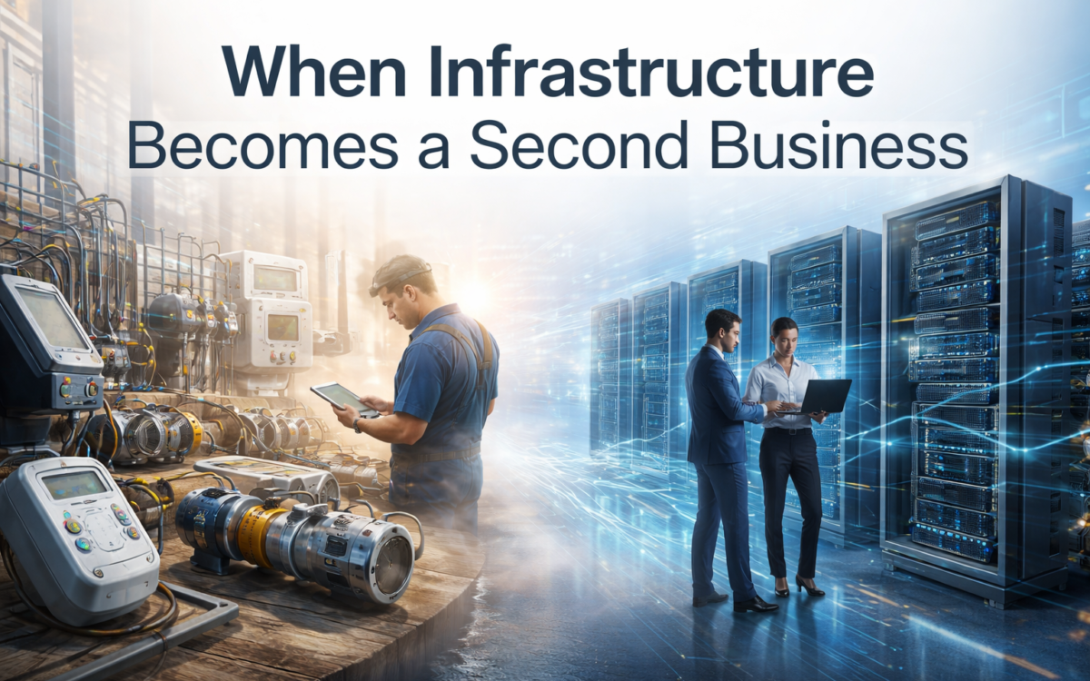 When Infrastructure Becomes a Second Business