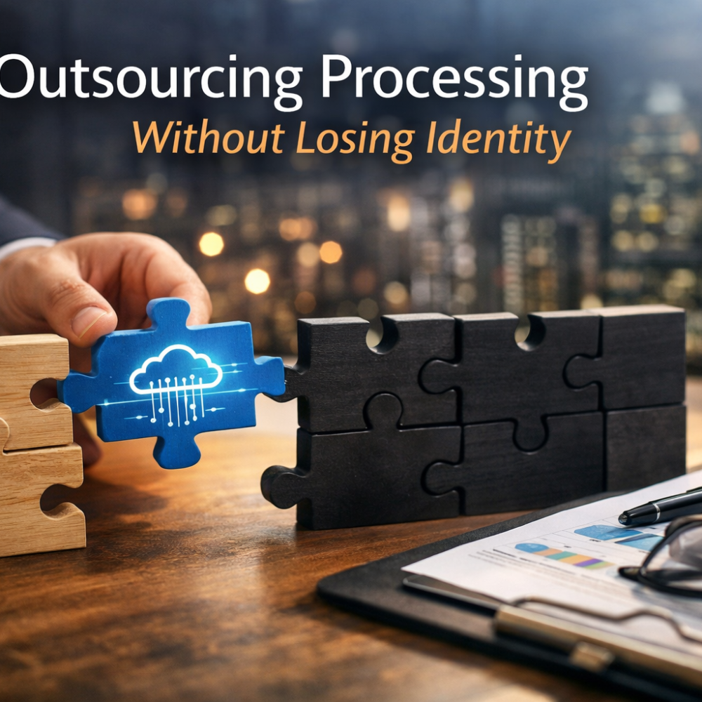 Connecting data and identity through outsourcing
