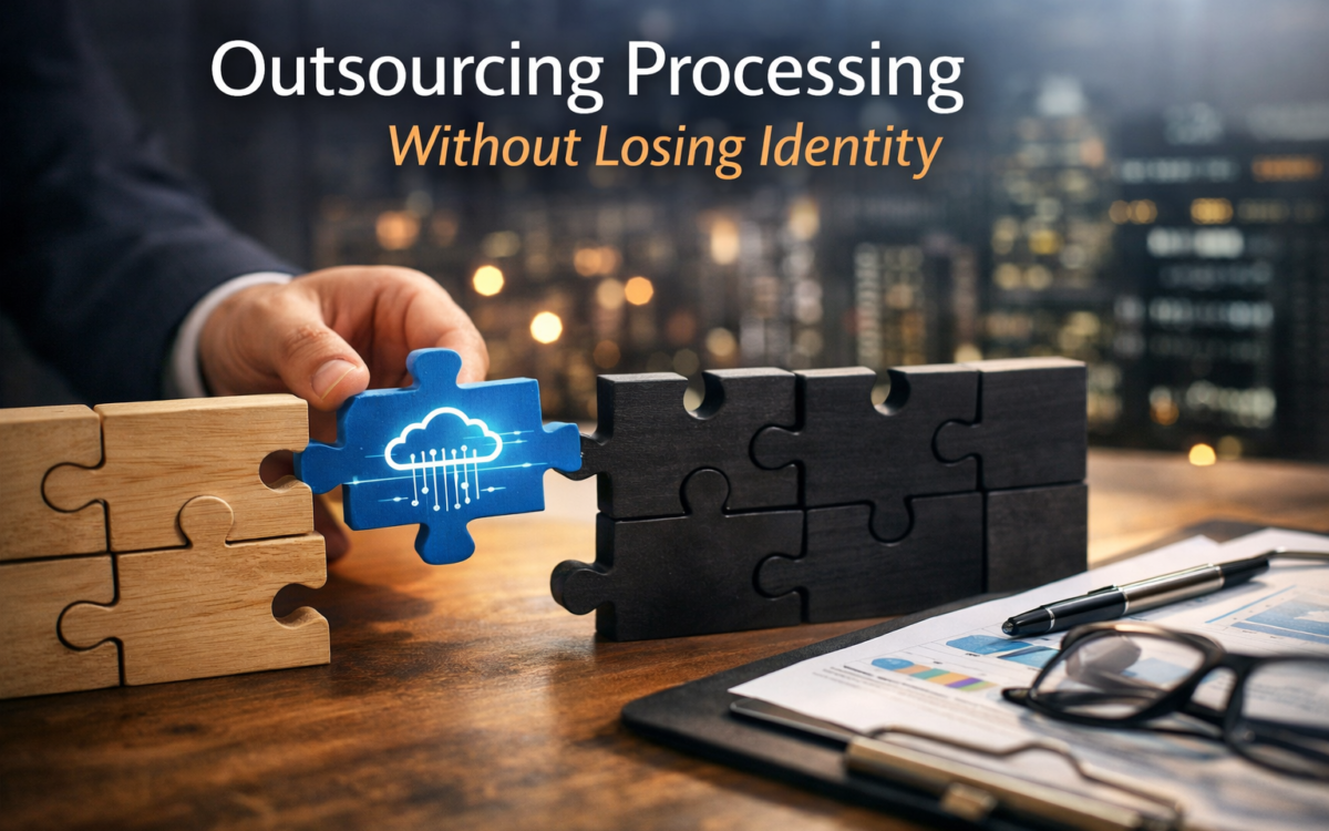 Connecting data and identity through outsourcing